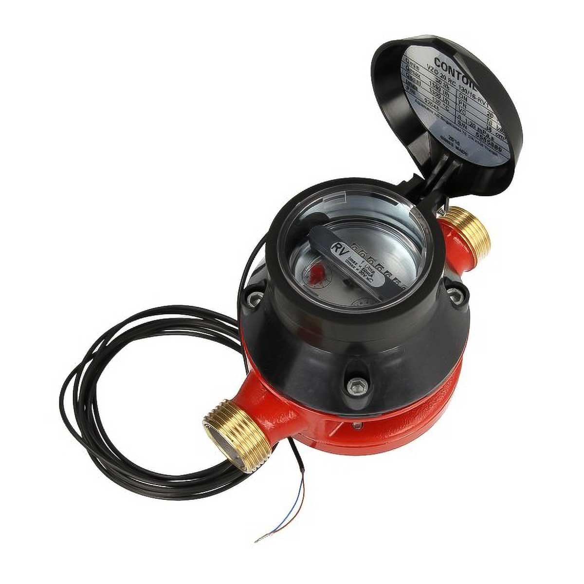 Oil Flow Meter Fig VZO 1/2" BSP Pulsed Output 130°C