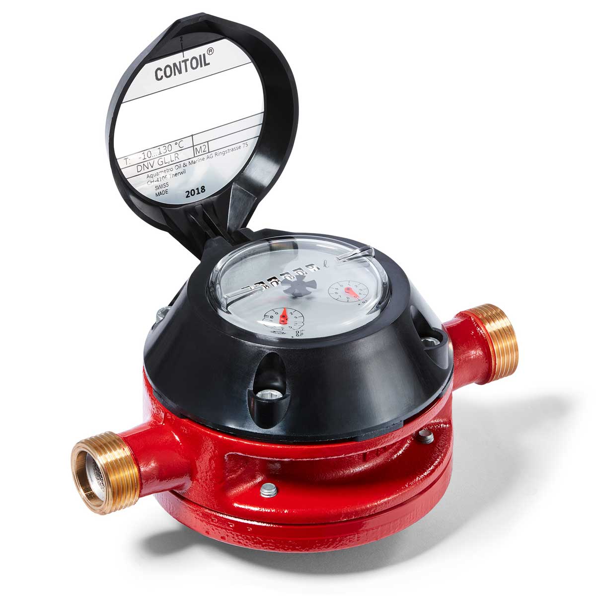 Oil Flow Meter Fig VZO 3/4" BSP Non Pulsed 130°C