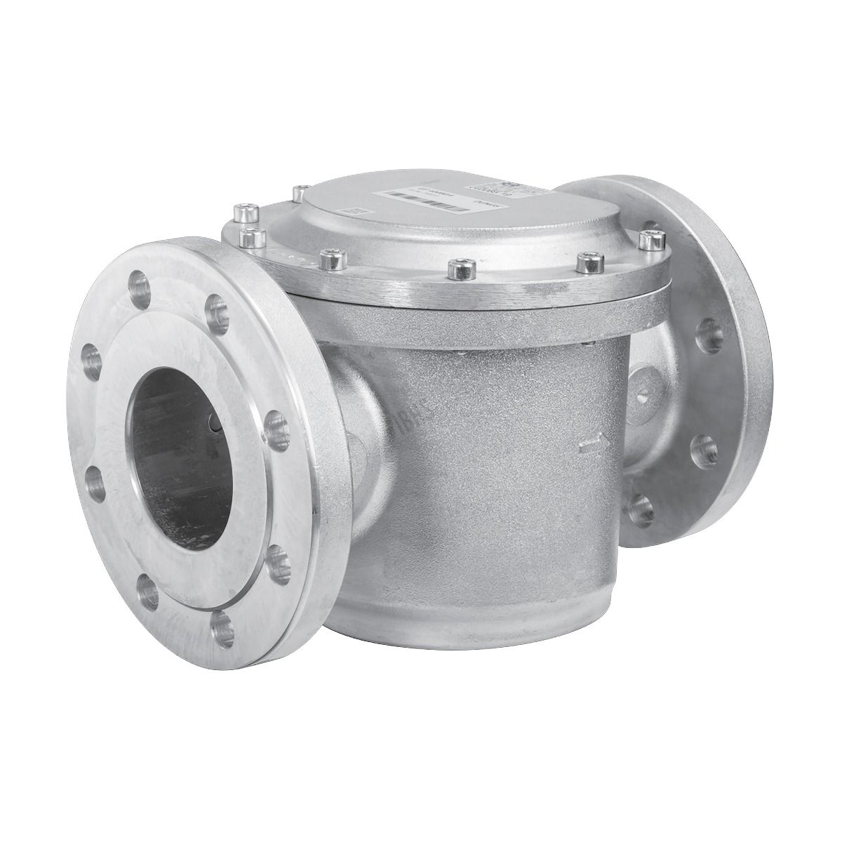 100mm Flanged PN16 Gas Filter 6 Bar Max Operating Pressure