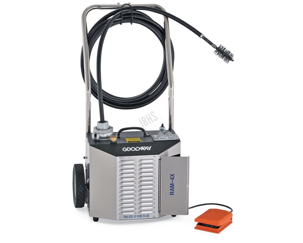 RAM 4XA-ID Rotary Tube Cleaner 230v 50Hz C/W Trolley