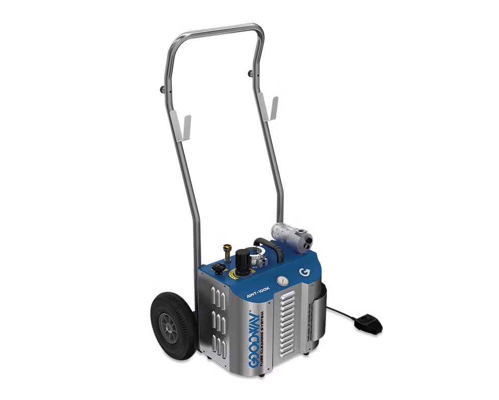 Air Operated Tube Cleaner Complete with Trolly