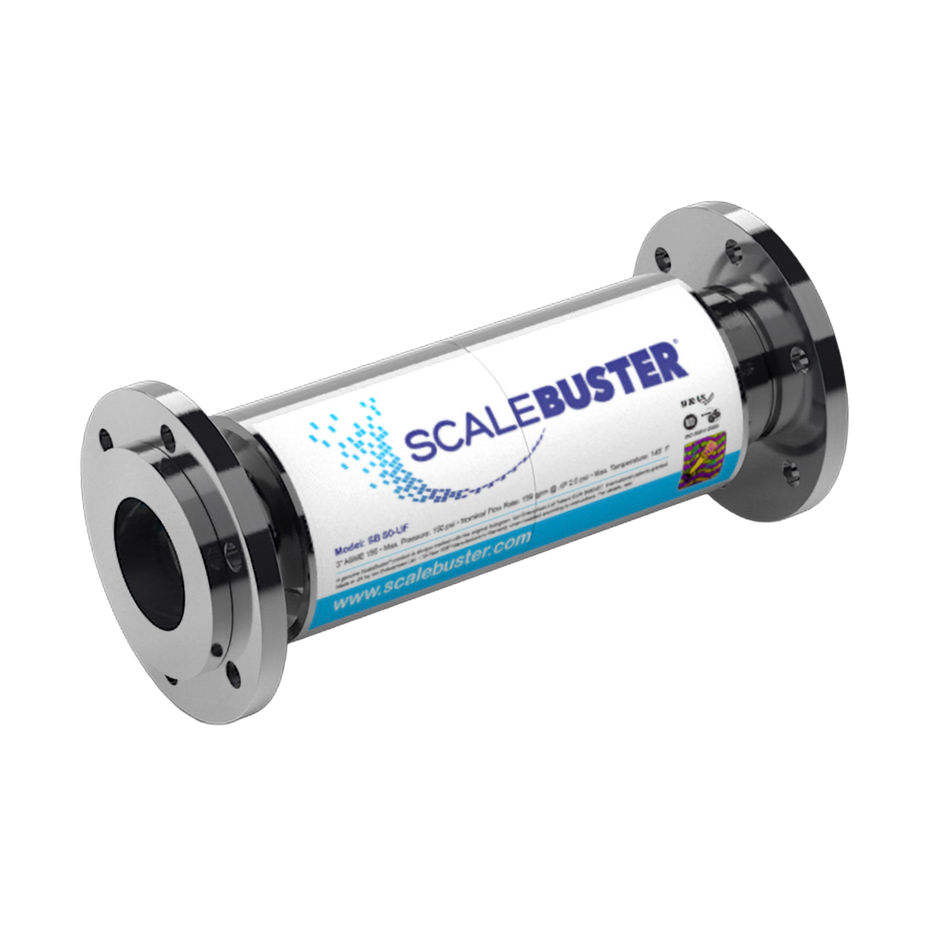 DN65 PN16 Water Conditioner Max Flow Rate 85m3/hr